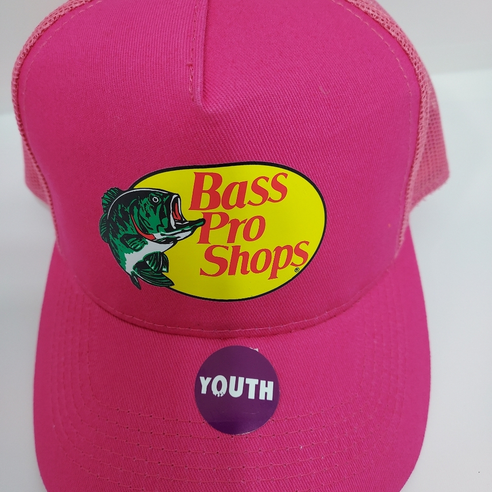 Hot pink Bass Pro Shop hat (choose your size)